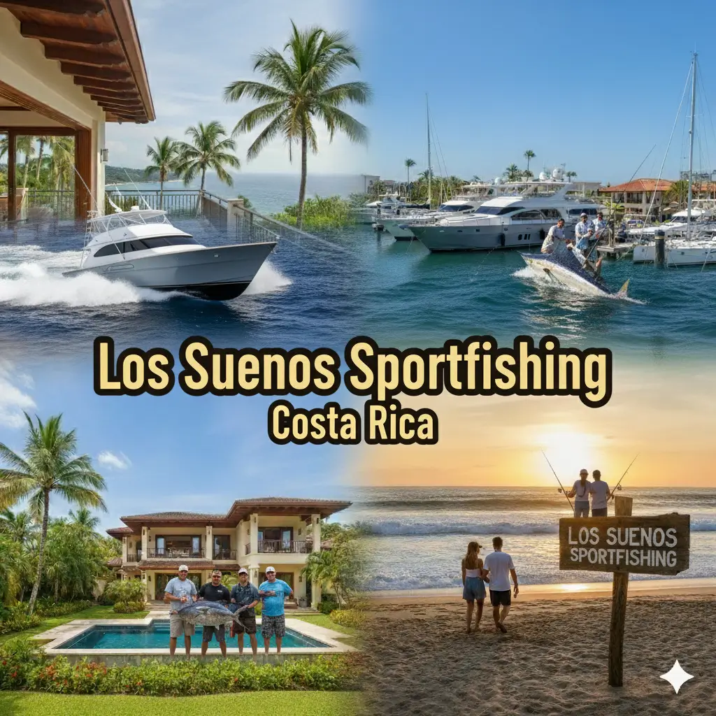 Offshore charters, trophy catches and world-class sportfishing adventures departing from Los Sueños.