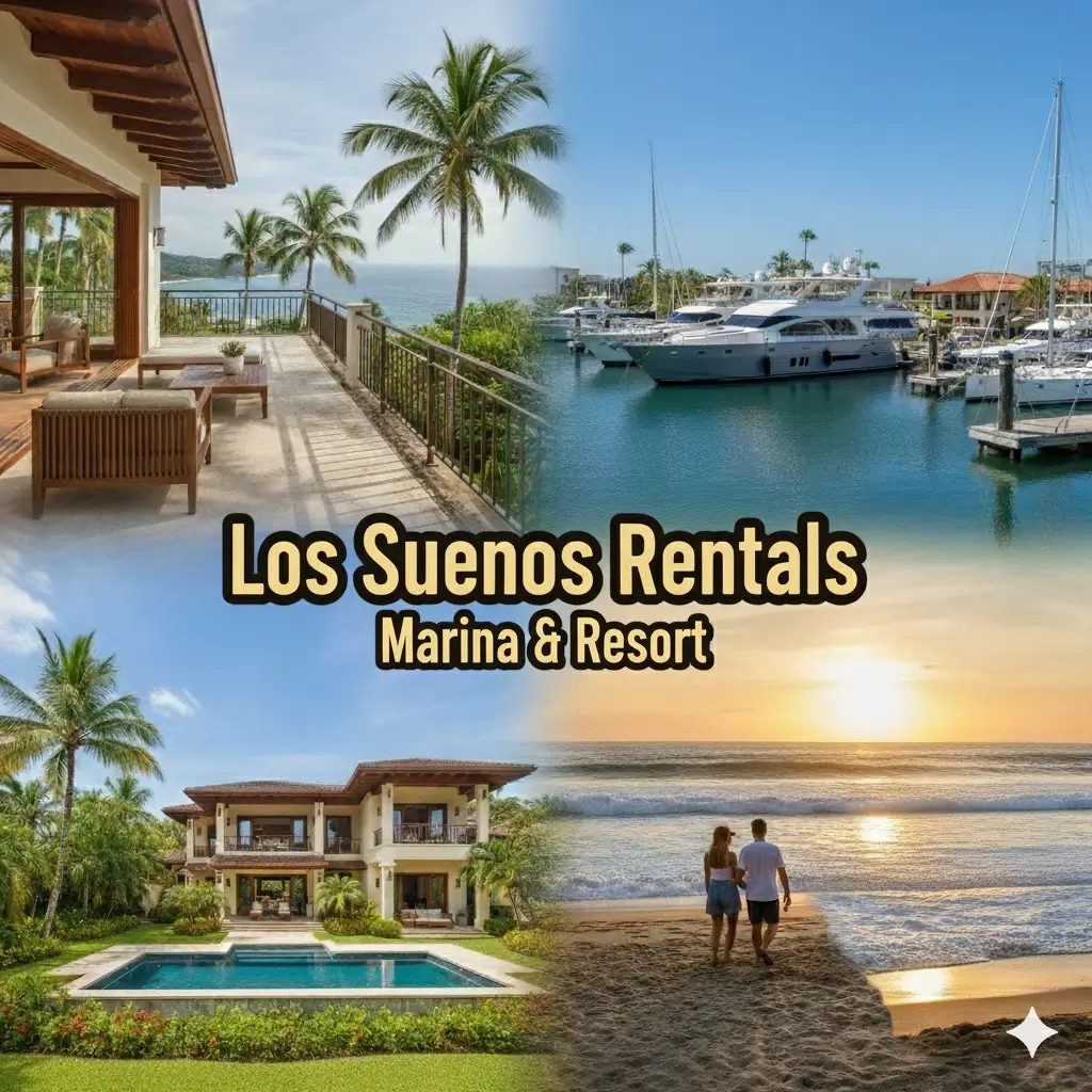 Luxury condos, ocean-view villas and resort stays for travelers seeking comfort in Los Sueños.